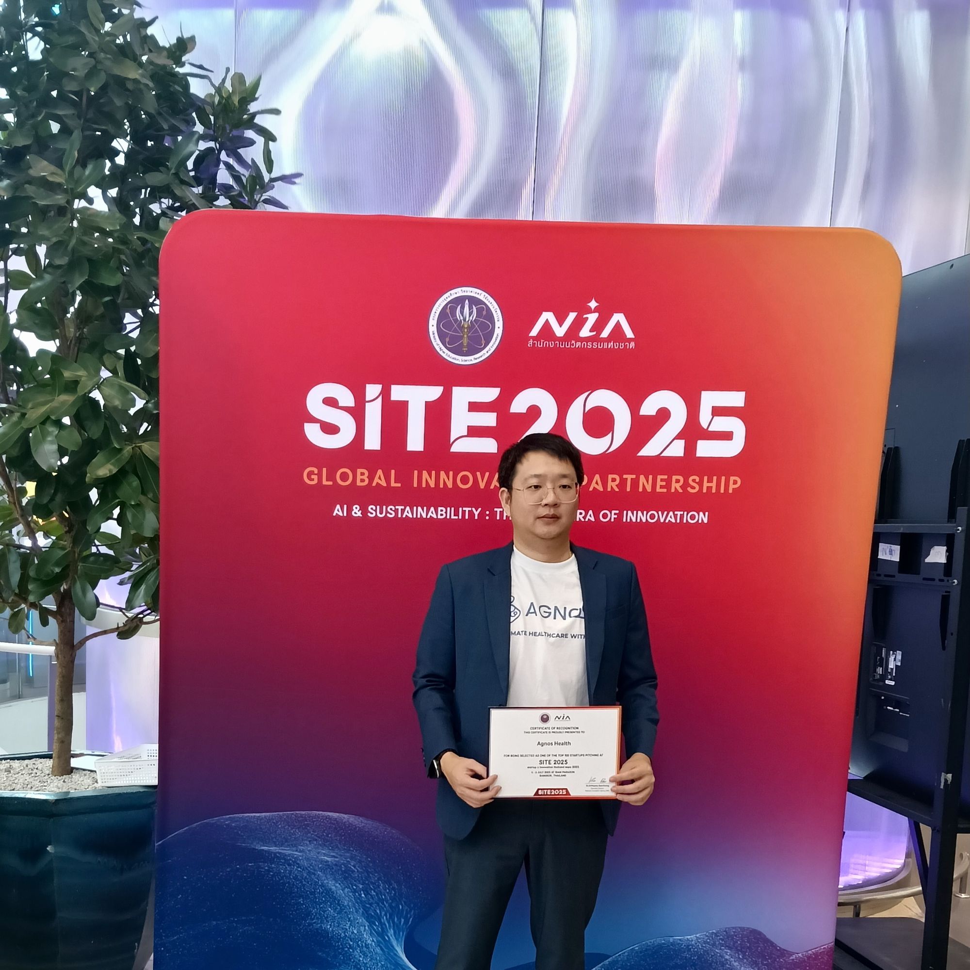 Agnos Showcases AI Innovation at Startup x Innovation Thailand Expo 2025 (SITE 2025)