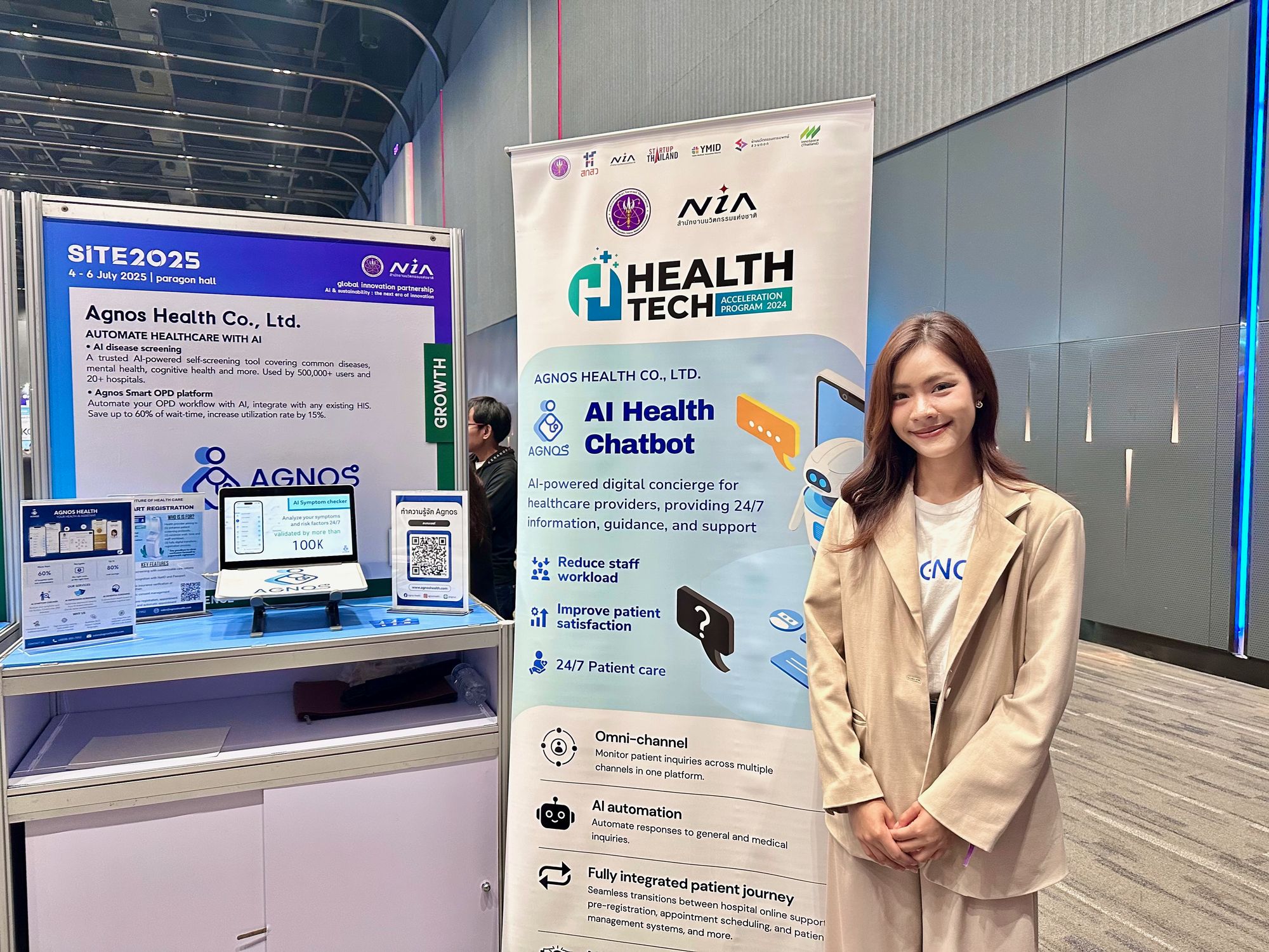 Agnos Showcases AI Innovation at Startup x Innovation Thailand Expo 2025 (SITE 2025)