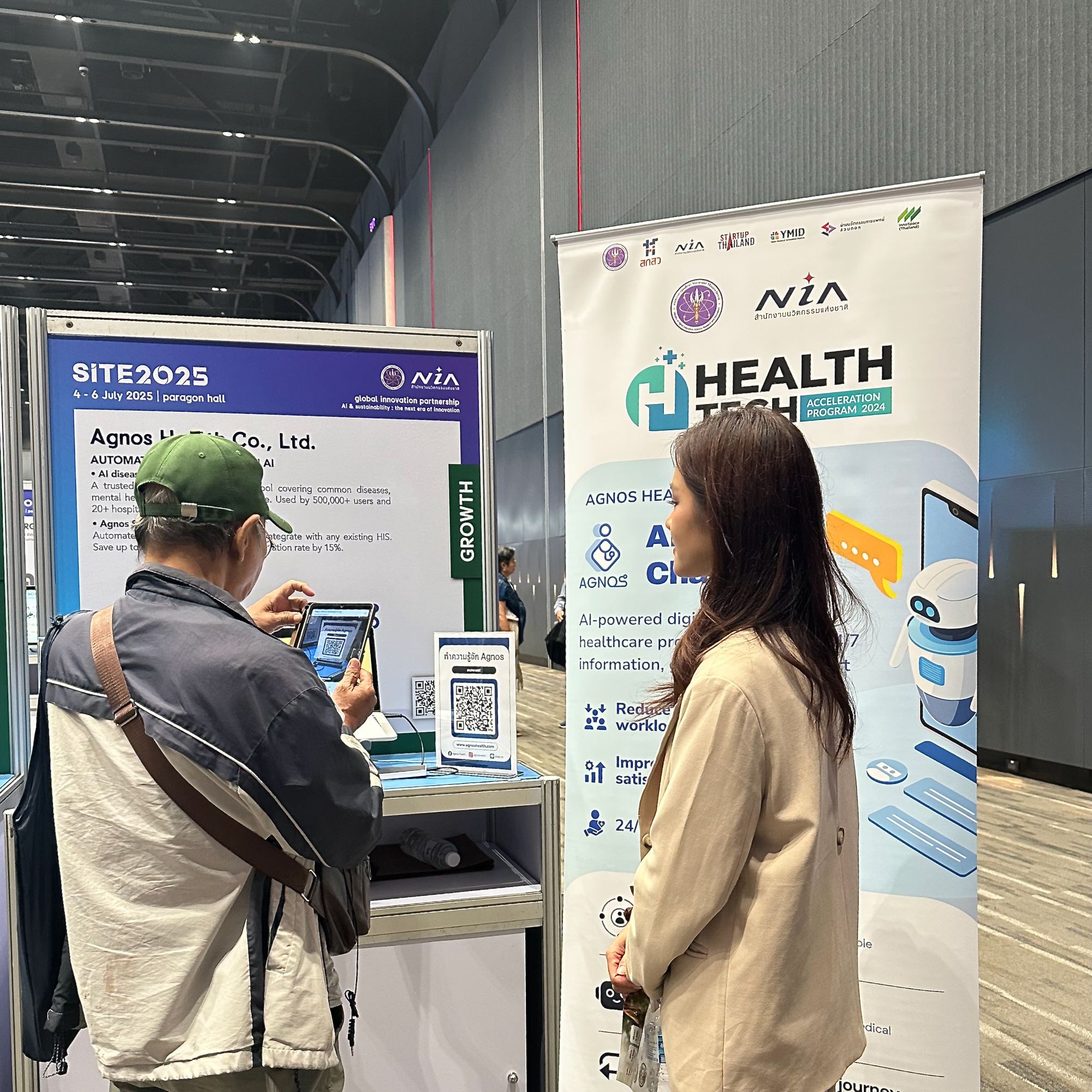 Agnos Showcases AI Innovation at Startup x Innovation Thailand Expo 2025 (SITE 2025)