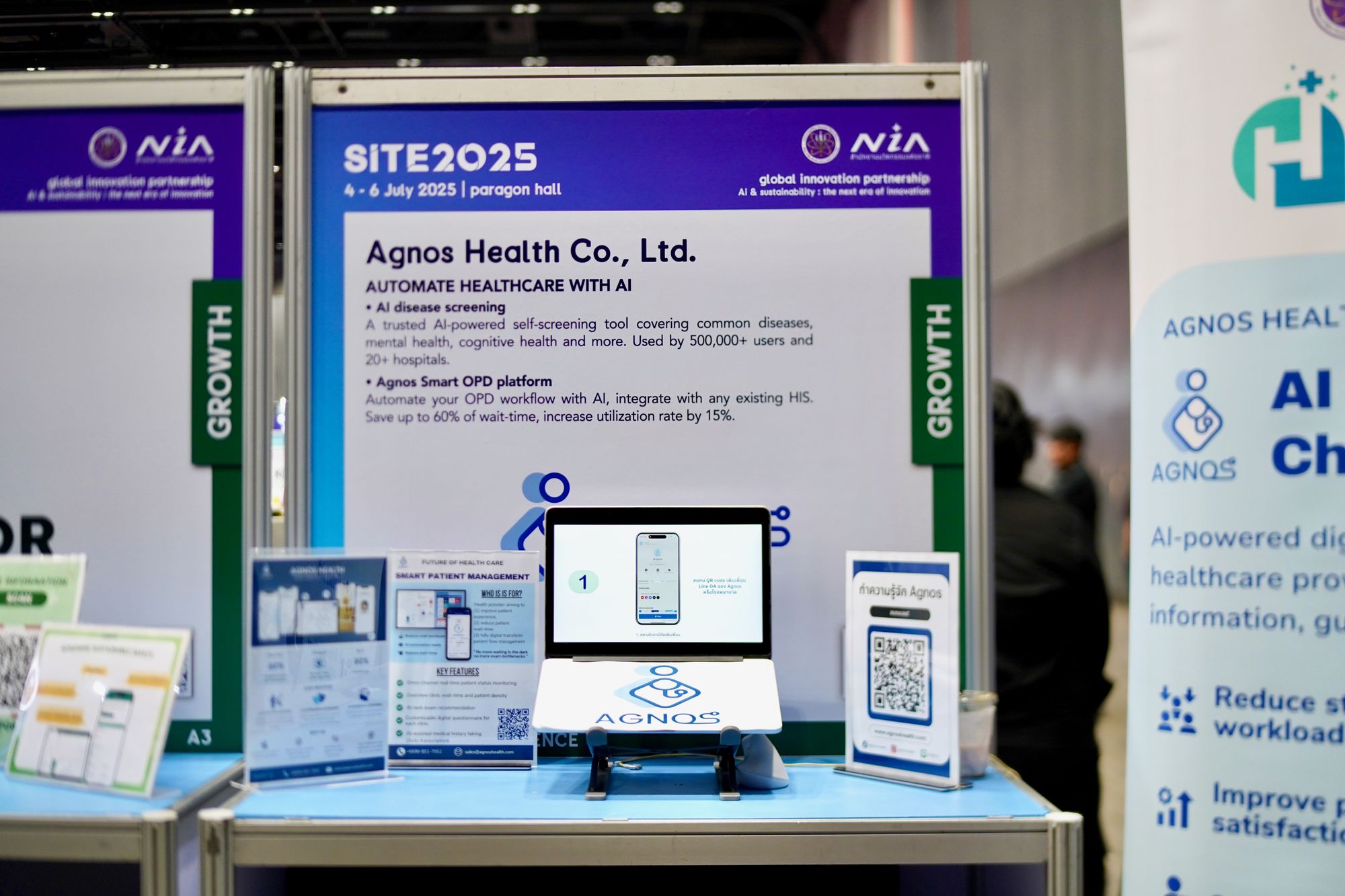 Agnos Showcases AI Innovation at Startup x Innovation Thailand Expo 2025 (SITE 2025)